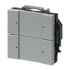 2-P med busskoplare, aluminium