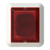 Kapslat IP55, LED 230V/25mA, röd