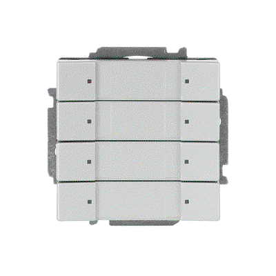 4-P med busskoplare, aluminium