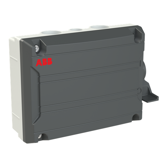 Säkerhetsbrytare plastkapslad 6-polig 16A/7,5kW grå kapsling UL94-5VA för lantbruk, UV beständig, med hjälpkontakt 1NO – Bild 2 av 2