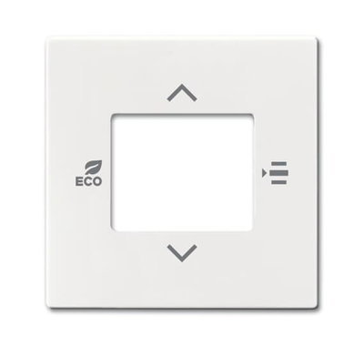 Centrumplatta termostat vit