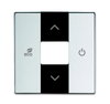 CP-RTC-83 Centrumplatta Termostat Impressivo Aluminium