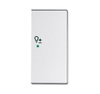 SRD-2-R-83 Vippa Impressivo Dimmer Höger 2-kanal Aluminium