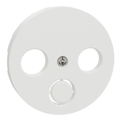 Centrumlock antenn renvit