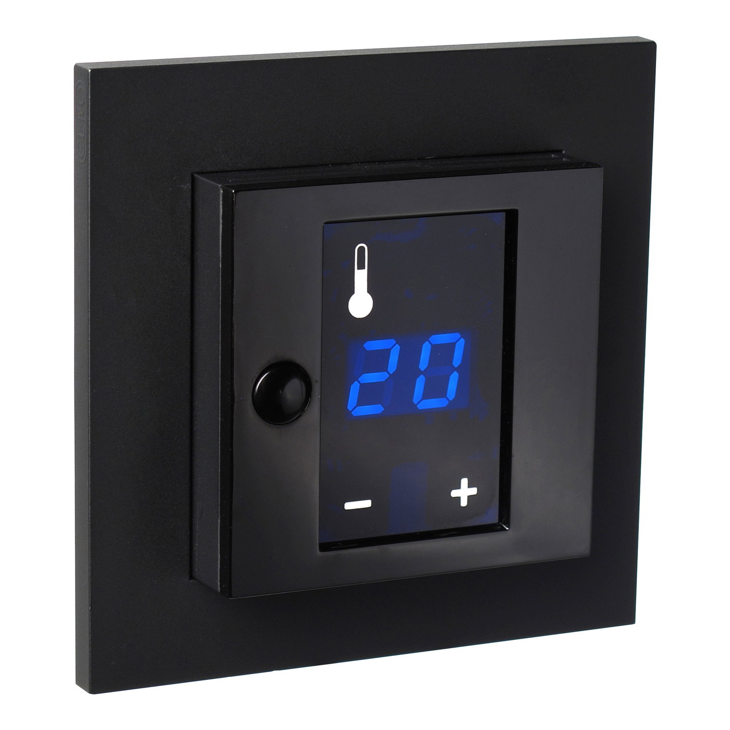 TERMOST PLUS DISPL 3600W SVART