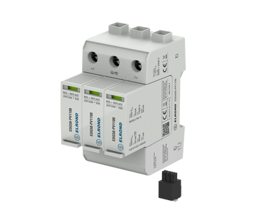 Mellanskydd 1100V solcell larm