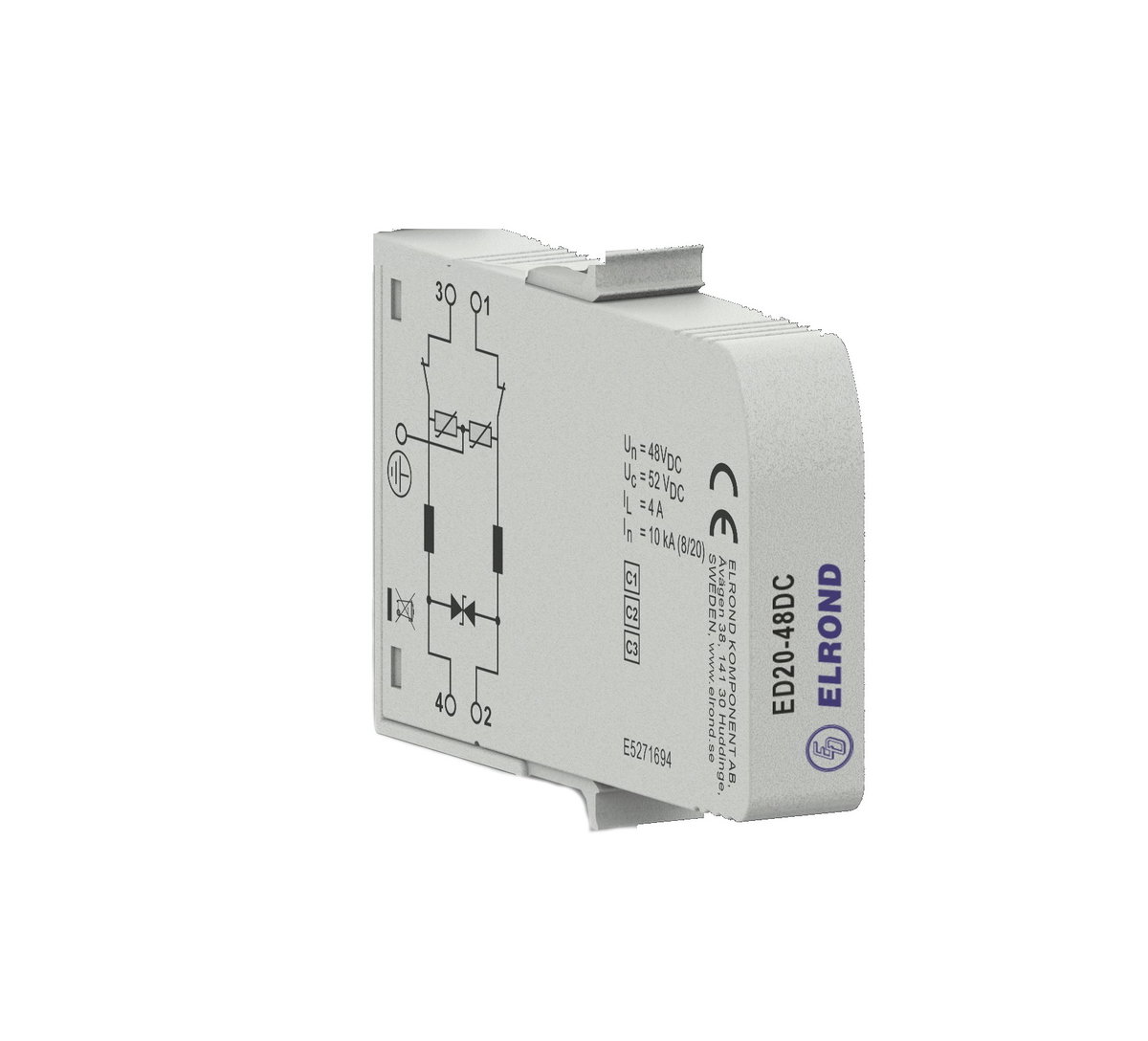 APPARATSKYDD 48VDC STICKDEL