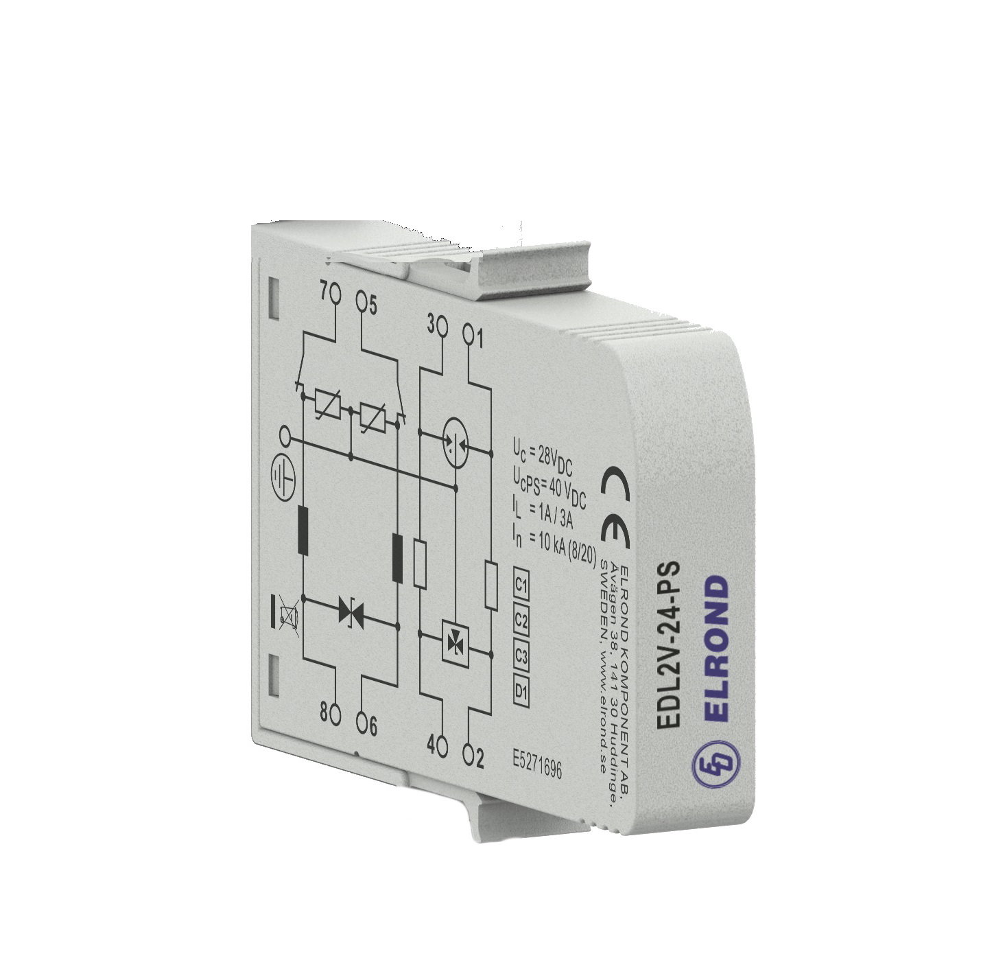 SIGNAL/APPARATSK 24V STICKDEL