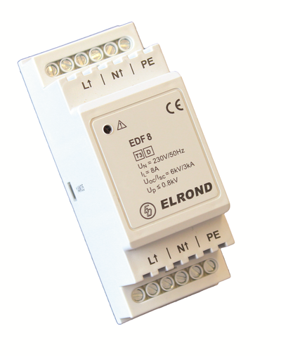 SKYDD MED EMC-FILTER 8A