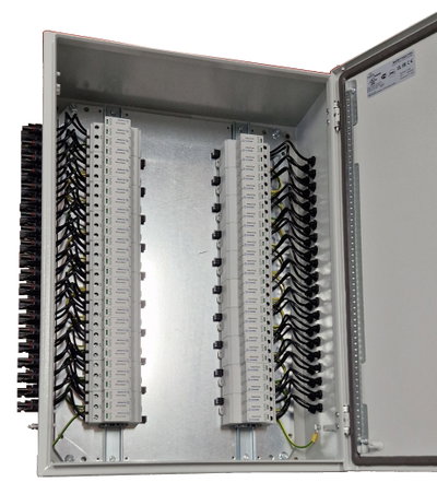 Plåtskåp 15st 1100VDC typ 1+2