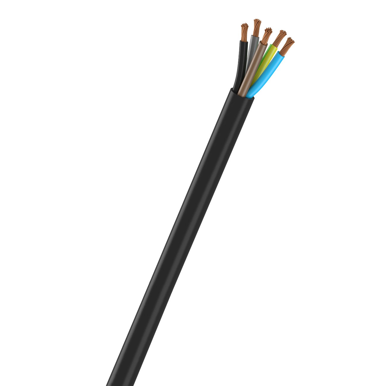 H07RN-F 5G16 SVART T500