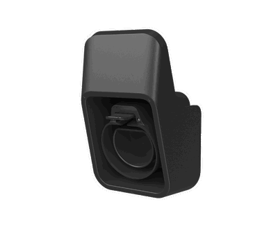 Kabelhållare för Typ 2-kontakt.