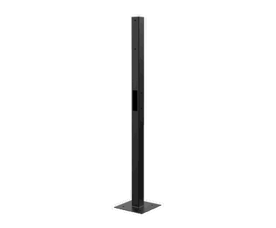 Monteringsstolpe till Rolec EVO, Zura och betalningsterminal. 