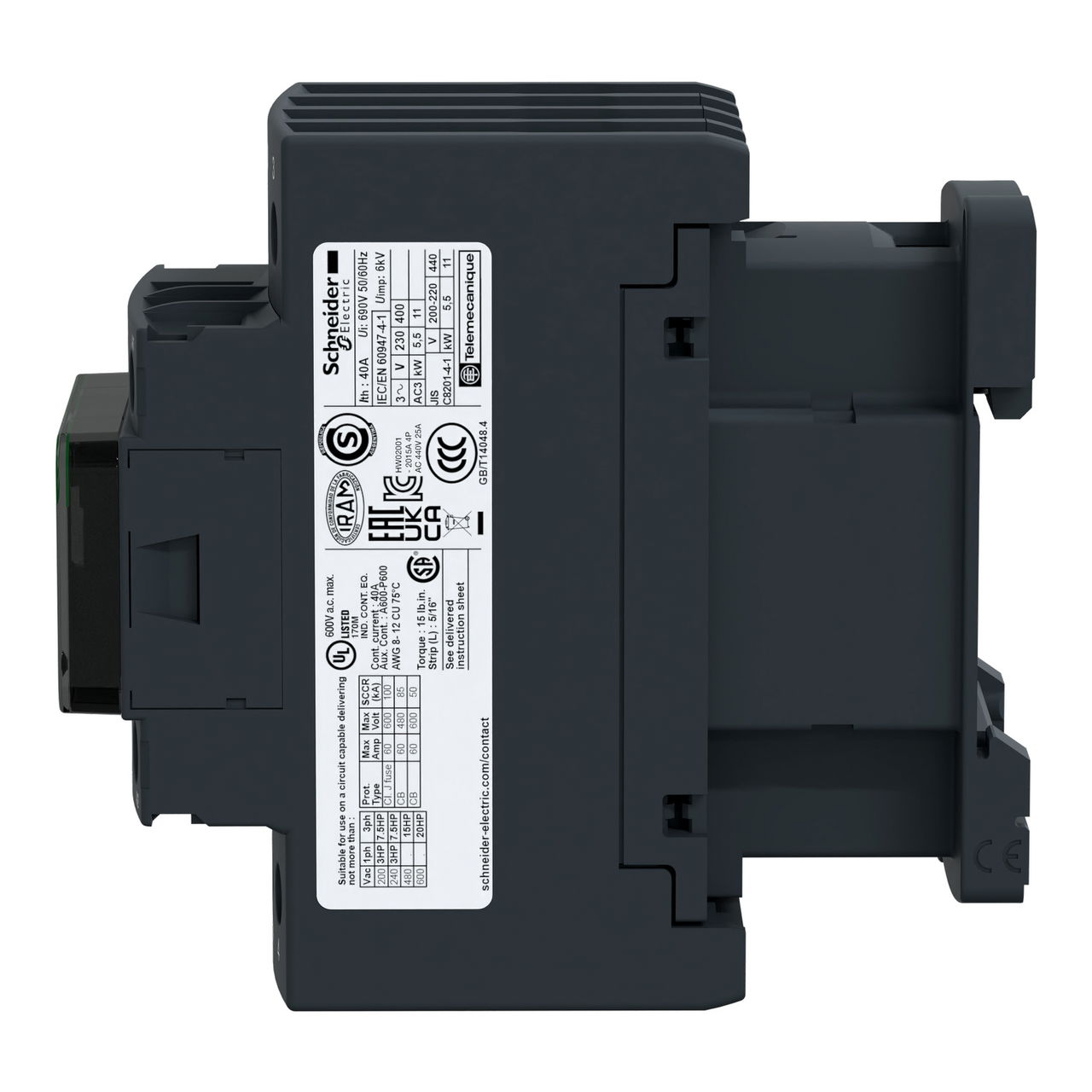 KONT 25A 2SL/2BR AC3 230V – Bild 5 av 5