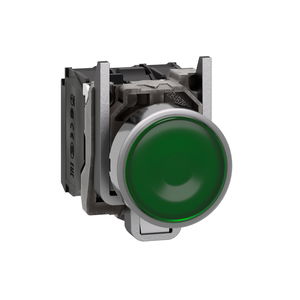 LAMPTRYCKKNAPP GRÖN 230V