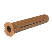 LÖSPLUGG 40X8 BRUN