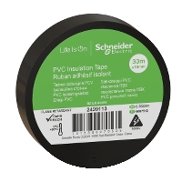 Eltejp 19mm x 33m PVC Svart
