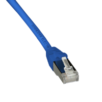PATCH-K K6A 4P S/FTP 0,5M BLÅ