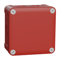 Brandl dosa 105x105x55 Röd kno
