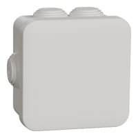 Kopplingsdosa 80x80x45 Vit
