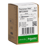 Metallklam TKK 5-7, 1.6x25mm