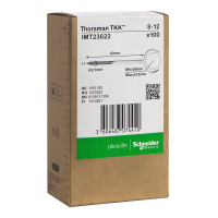 Metallklam TKK 8-12, 2.1x40mm