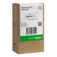 Metallklam TKK 6x12, 2.1x25mm