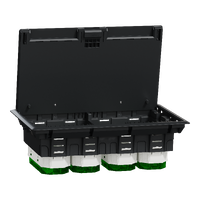 Golvbox XL 12m plast IP24 grå
