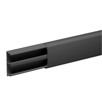 Minikanal 30x12 PVC Svart