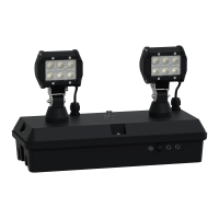 Nödljusarm IP65 D3 L/2400lm