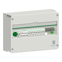 Central förmonterad Resi9 1x18