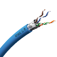 KAT 6A F/FTPMX 4P CCA BLÅ T500