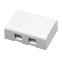 MONTAGEBOX 2XRJ45 ACTASSI VIT