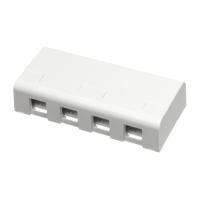 MONTAGEBOX 4XRJ45 ACTASSI VIT