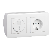 HÖRNBOX MED TIMER 2-P / 1-V