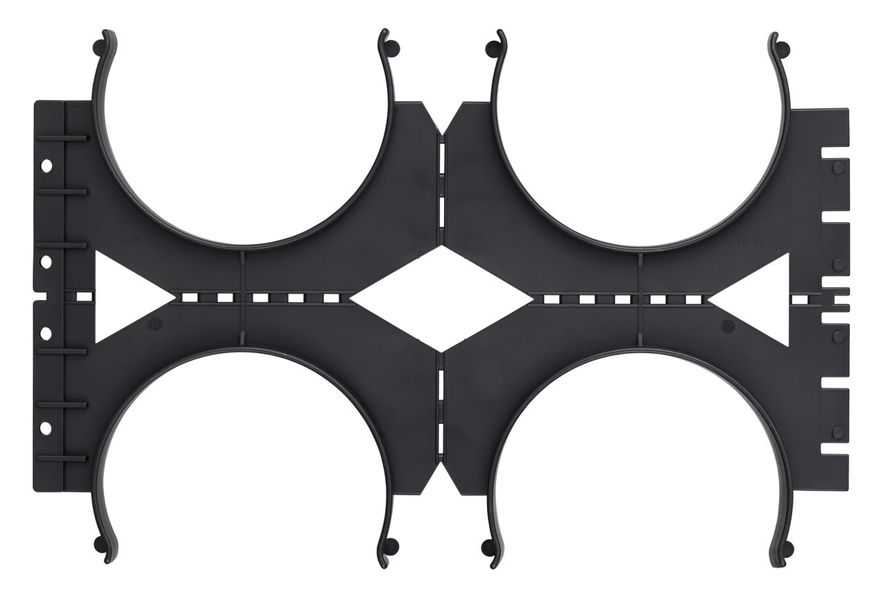 Distanshållare D160/4 för kabelrör dimension 160 och 4 styck rör (2+2)