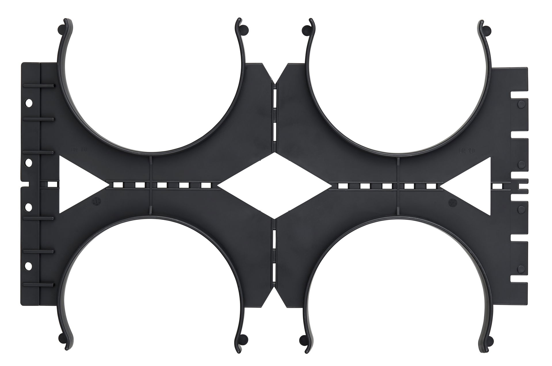 Distanshållare D160/4 för kabelrör dimension 160 och 4 styck rör (2+2)