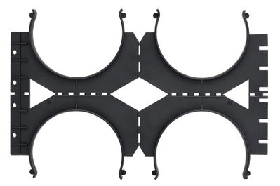 Distanshållare D160/4 för kabelrör dimension 160 och 4 styck rör (2+2)