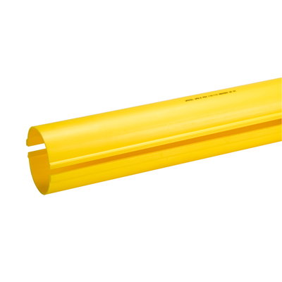 Uponor delbara rör 56/50 3m gul med snäppkoppling PEH EBR beteckning SRN-D