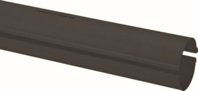 Uponor uppledningsrör 83/75 1,7m svart, delbart PEH EBR beteckning SRN