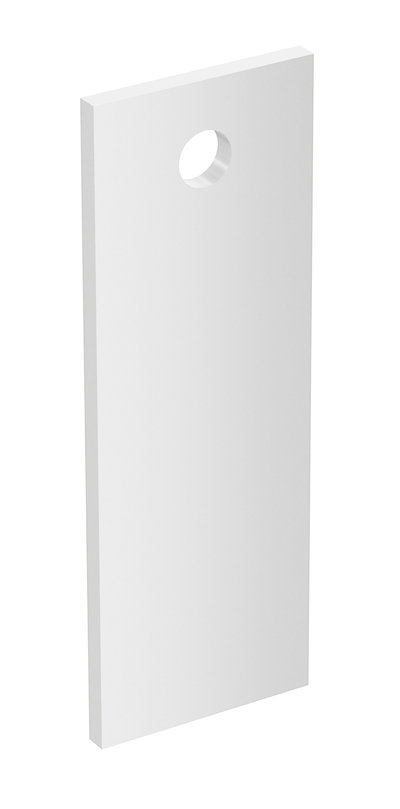 Underläggsplatta 40 Fzv vit