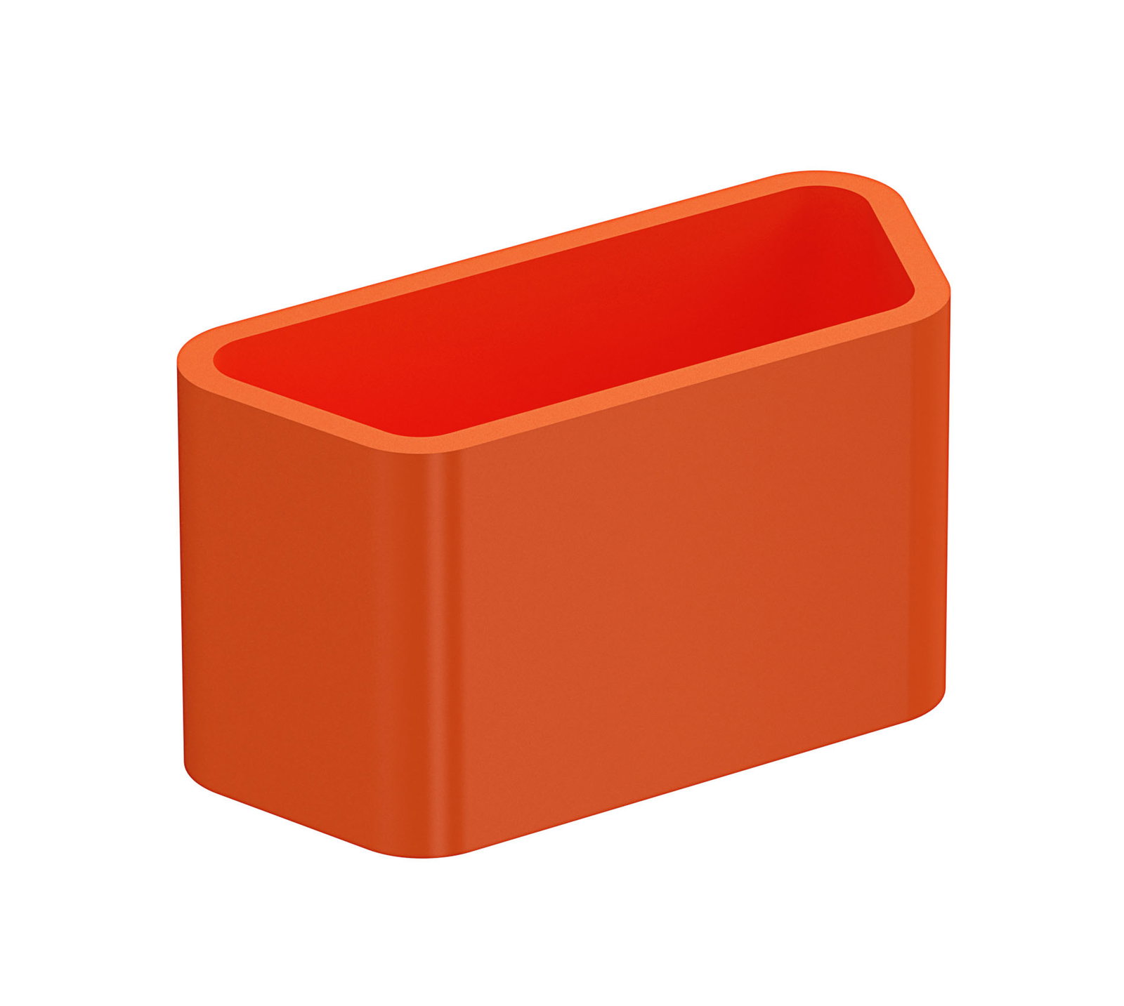 Ändskydd 28C plast orange