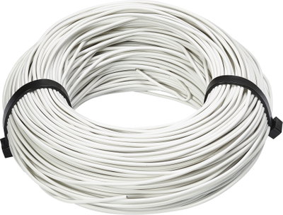 Najtråd 1,5mm plast vit