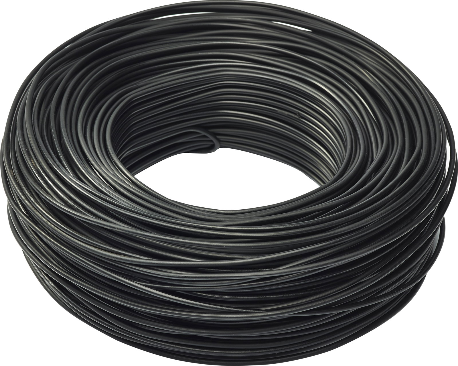 Najtråd 1,5mm plast svart