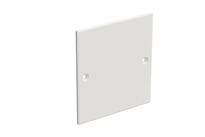 Lock apparatdosa enkel vit