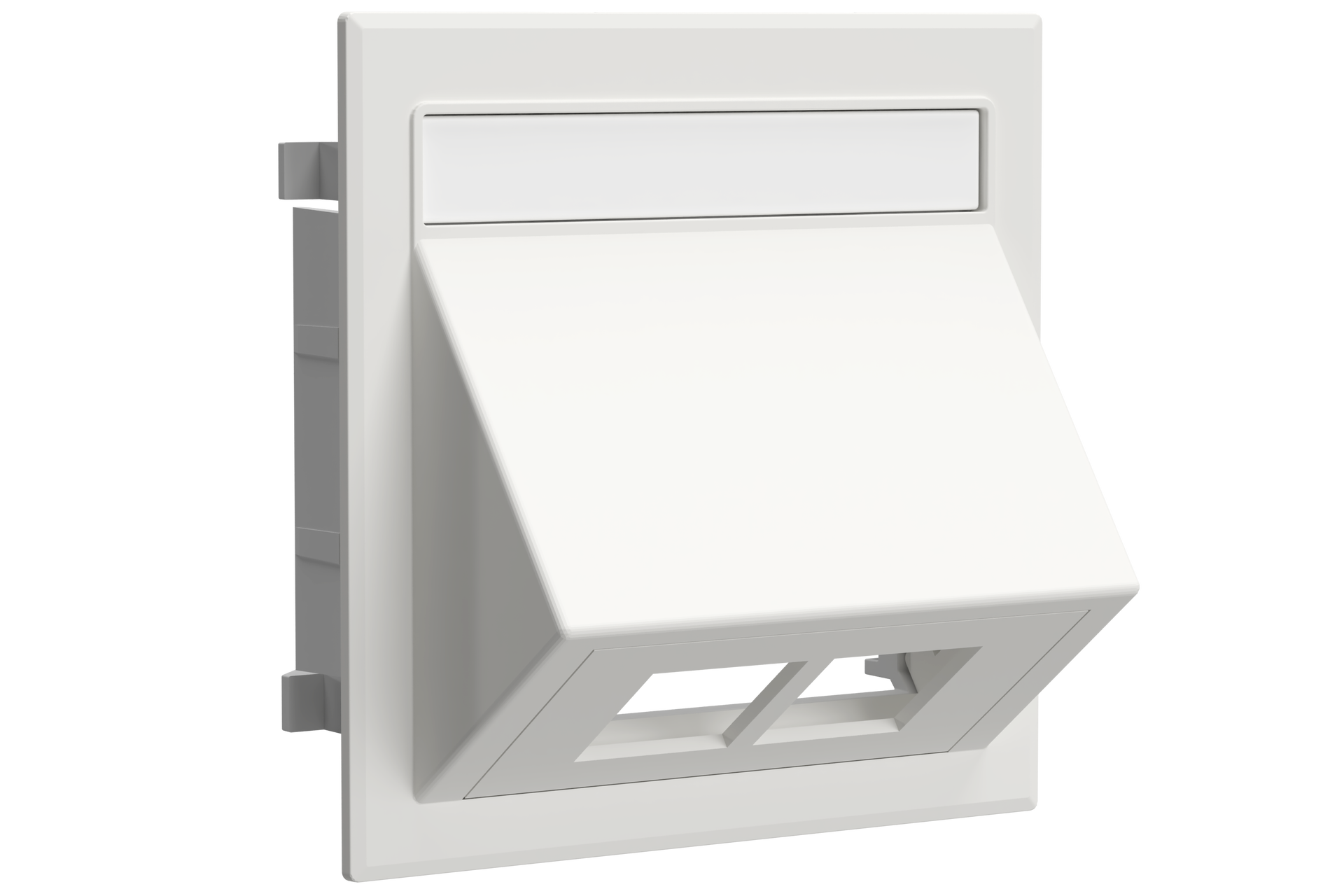 Datalock 2xActassi bricka vit