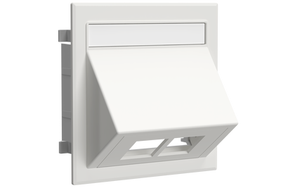 Datalock 2xActassi bricka vit