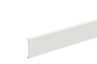 Front F80 1.5m stål vit