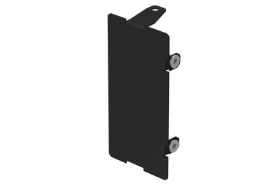 Ändstycke 110/55 alu svart