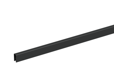 Ventilationsgaller alu svart